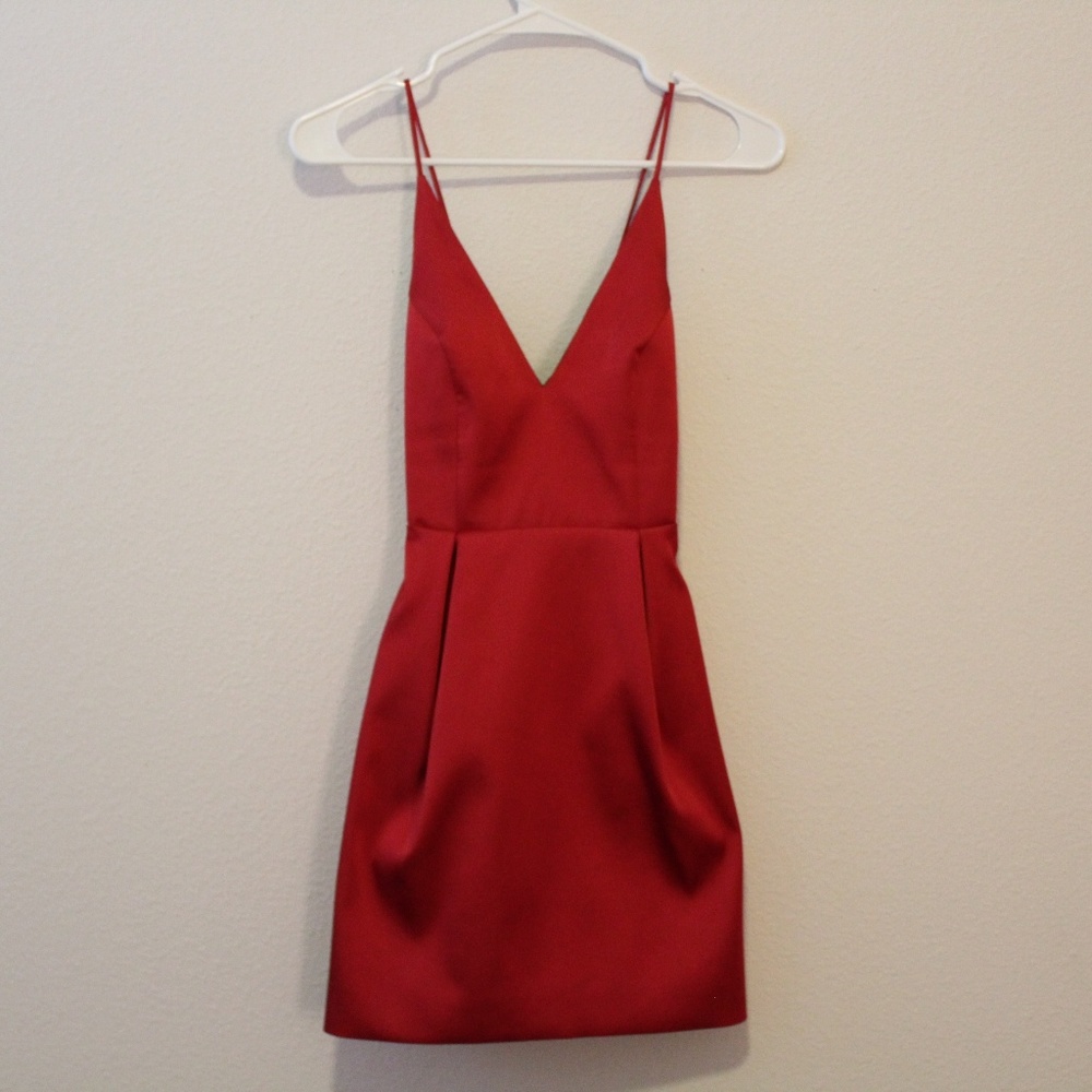 Red Topshop Formal Dress